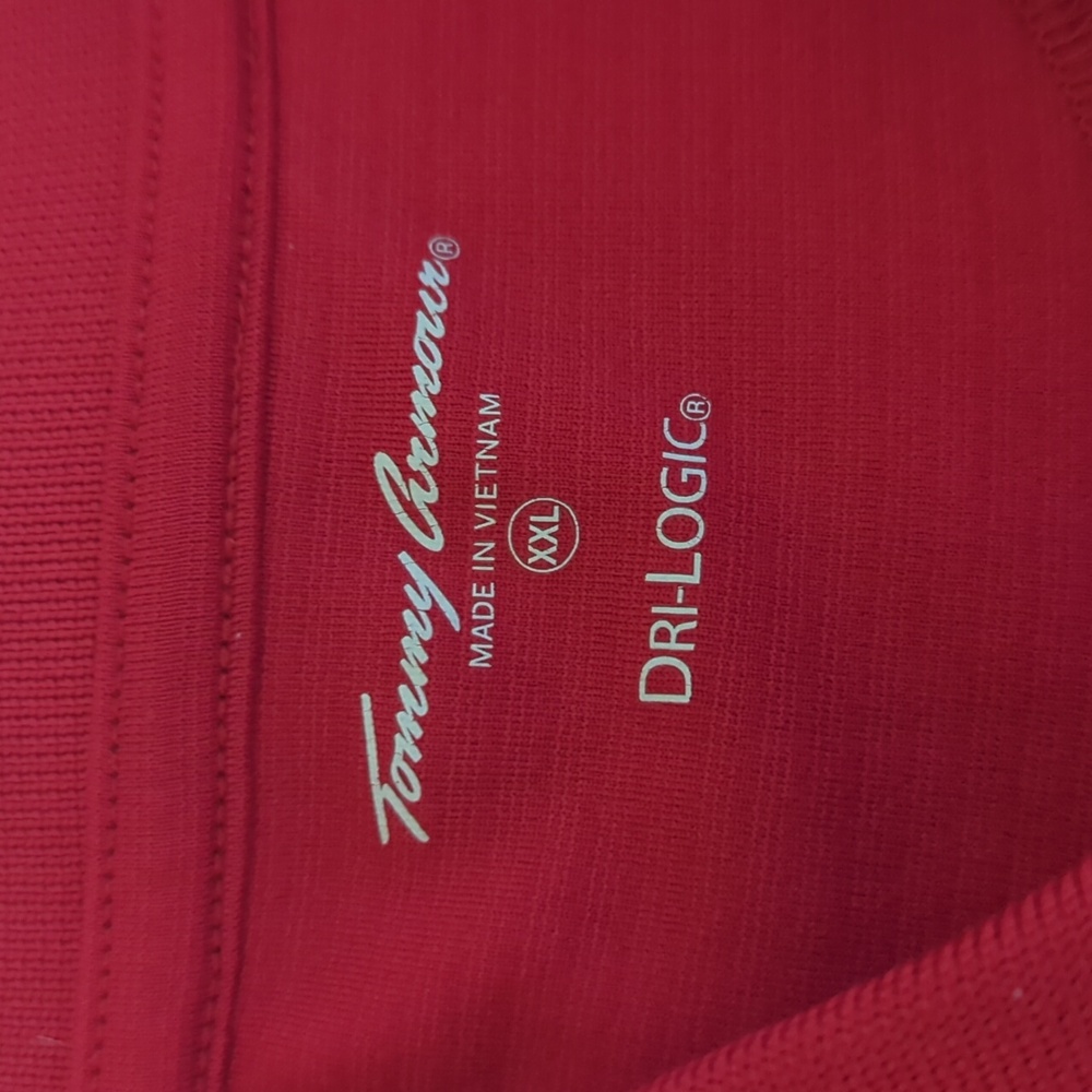 Tommy armour men's Red polo shirt size XXL - Picture 3 of 7